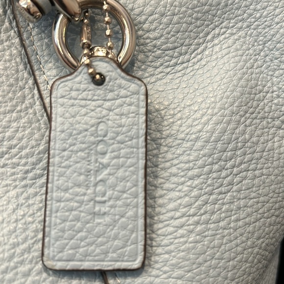 Stunning light blue Coach bag. - Picture 2 of 10